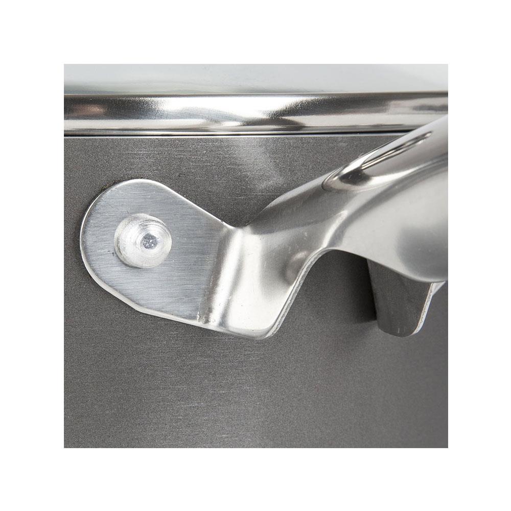 Morphy Richards Accents Induction Saucepan 3 Piece Pan Set 16/18/20 cm - Titanium