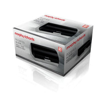 Morphy Richards Accents Roll Top Bread Bin Stainless Steel - Black