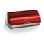 Morphy Richards Accents Roll Top Bread Bin Stainless Steel - Red