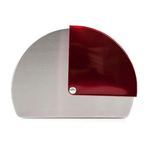 Morphy Richards Accents Roll Top Bread Bin Stainless Steel - Red