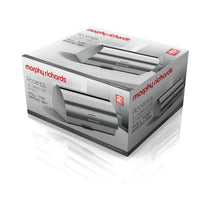 Morphy Richards Accents Roll Top Bread Bin Stainless Steel - Silver