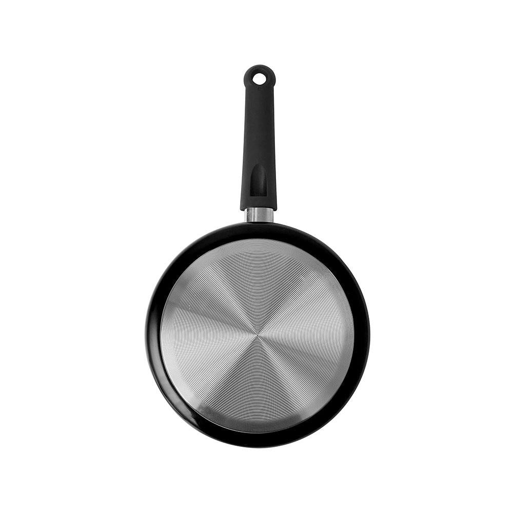 Morphy Richards Equip 14 Piece Cookware Set 3 Pots 2 Saucepans 9 Utensils Aluminium - Black