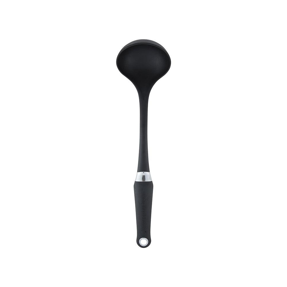 Morphy Richards Equip 14 Piece Cookware Set 3 Pots 2 Saucepans 9 Utensils Aluminium - Black