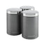 Morphy Richards Accents Kitchen Storage Canisters Set of 3 Stainless Steel - Titanium