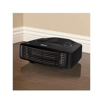 Swan Horizontal Fan Heater 3000W With 2 Heat Settings Adjustable Thermostat Overheating Protection - Black