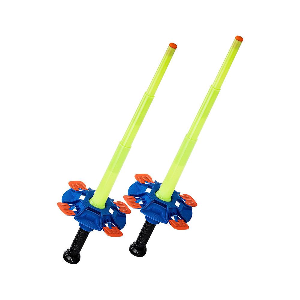 Nerf Fencing Duel Foam Swords Set Fencing Game For Kids Glow In The Dark Light - Multicolour Main image