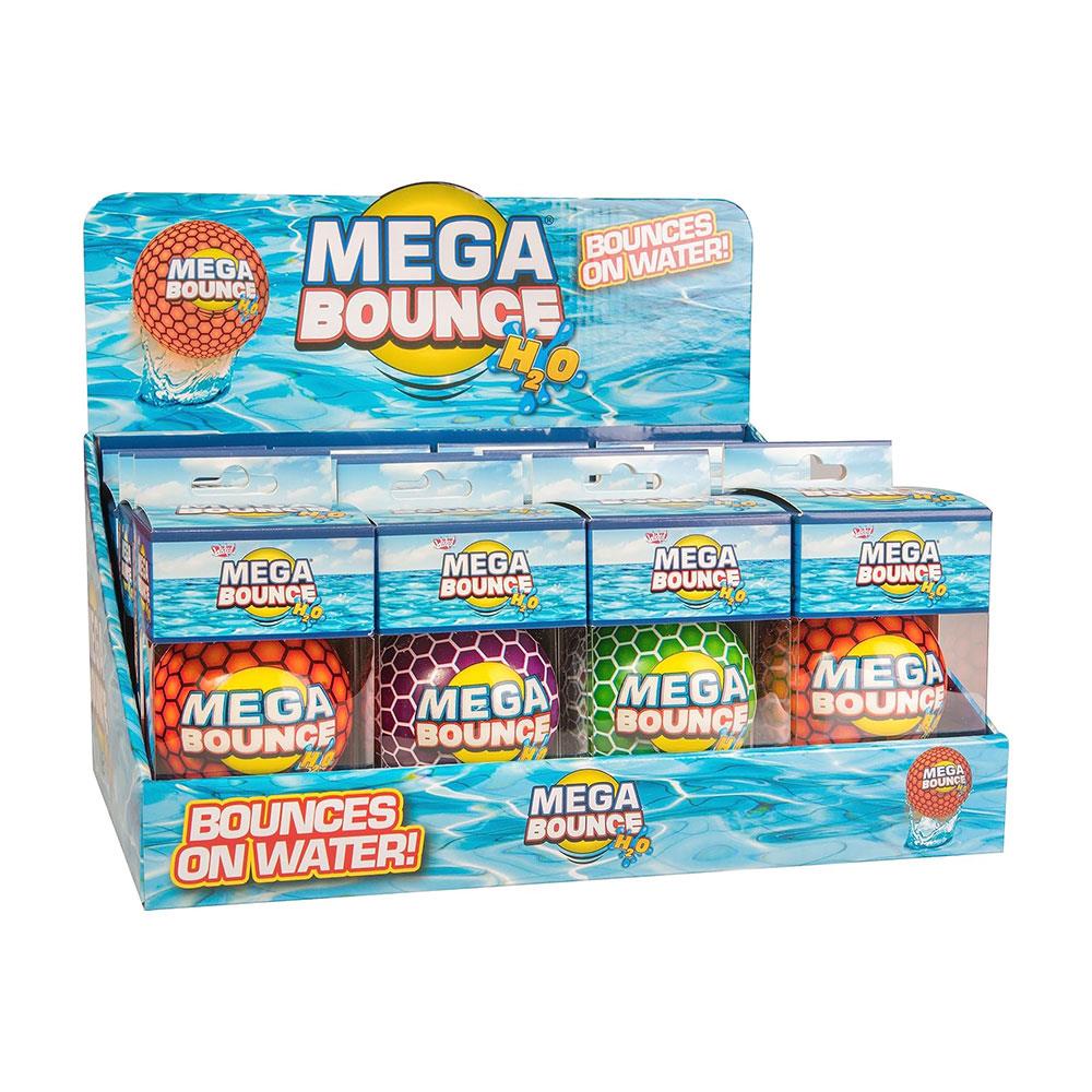 Wicked Mega Bounce H2O One Ball The Bouncy Ball That Bounces Across Water - Assorted Colour