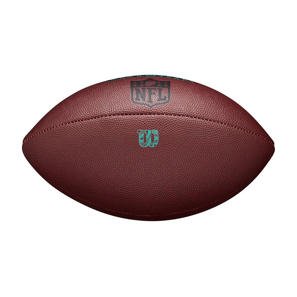 Wilson NFL Ignition Pro Eco American Football Ball Size Official - Brown/Navy