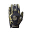 Wilson NFL Stretch Fit Receivers Gloves American Football Receiver Glove OSFA - Black/Gold