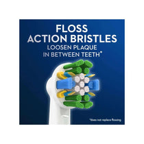Oral-B Floss Action Electric Toothbrush Replacement Brush Heads 5 Pack - White