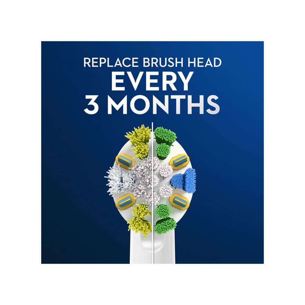Oral-B Floss Action Electric Toothbrush Replacement Brush Heads 5 Pack - White