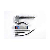 Hilka Manual Grease Gun Set - Silver/Black