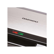 Daewoo Deep Fill 4 Slice Sandwich Maker 900W - Silver/Black