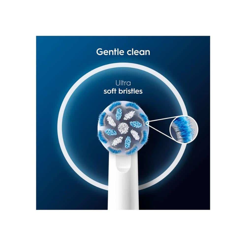 Oral-B Pro Sensitive Clean X-Filaments Replacement Toothbrush Head Pack of 2 - White
