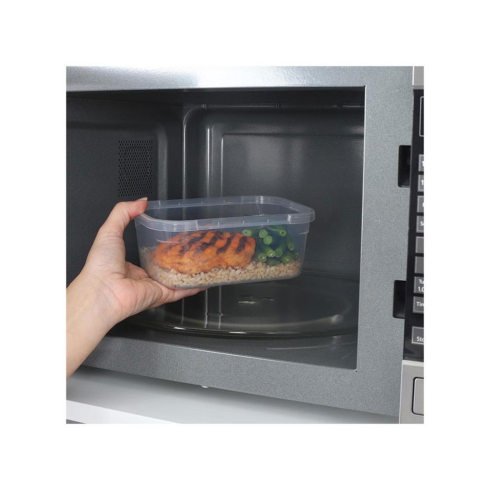 Sistema Klip It Plus Essentials Food Storage Containers 2.2 Litres 1 Litres 400ml Assorted 6 Piece - Clear