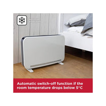 Black & Decker Portable Convection Heater 2200W 3 Heat Settings Adjustable Thermostat - White