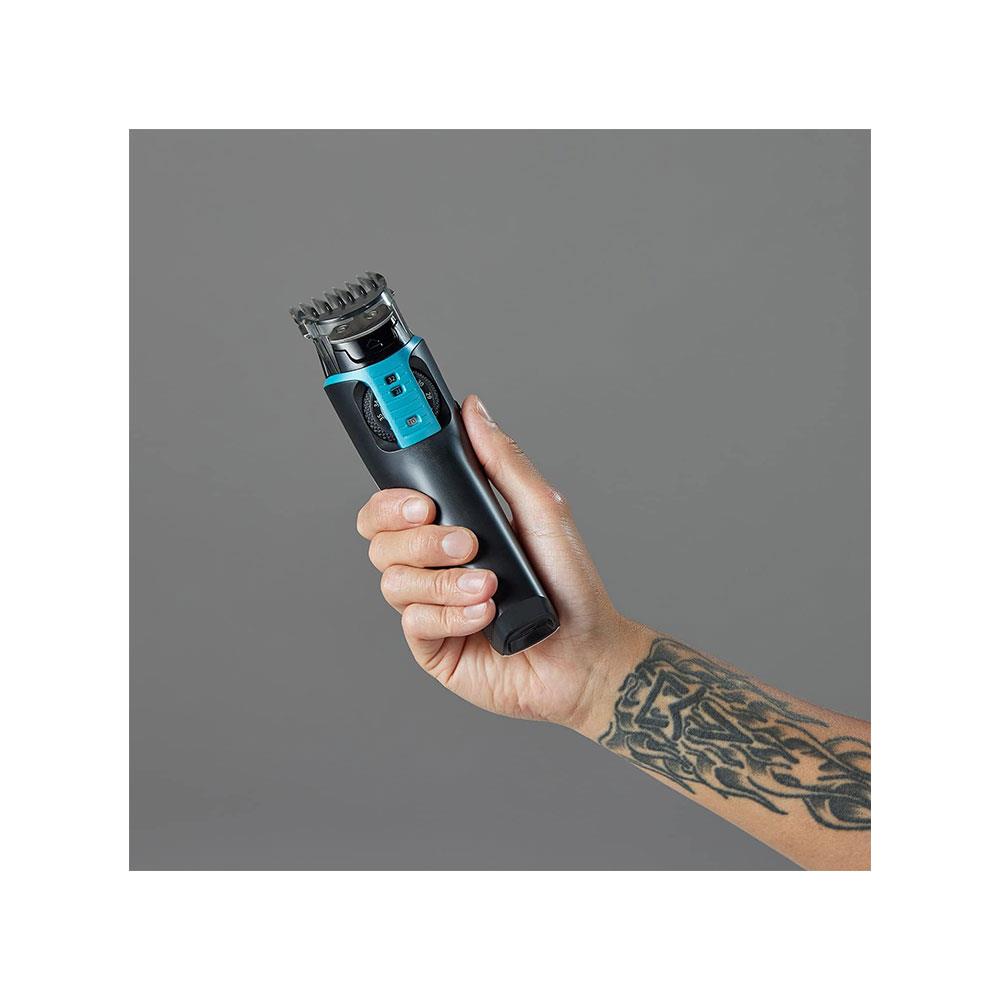 Remington Power X Series X5 Cord/Cordless Hair Clipper With Japanese Steel Blades 72 Cutting Lengths (0.5-35mm) - Blue