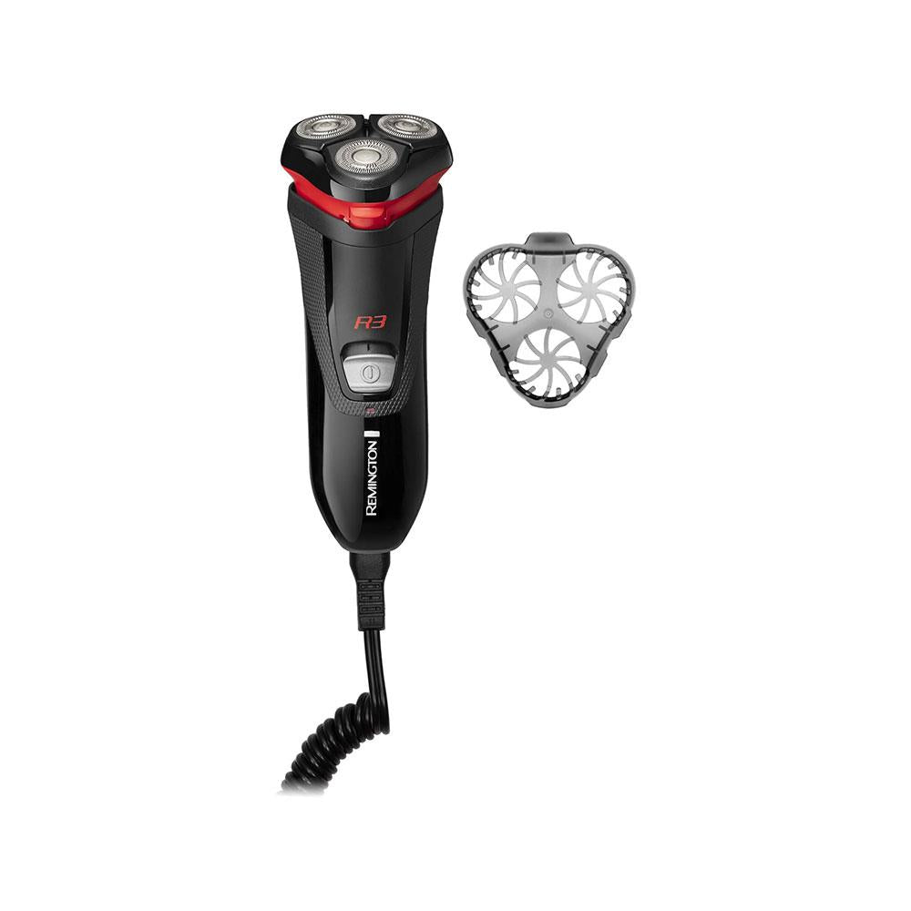 Remington Style Series R3 Corded Electric Shaver With Pop-Up Trimmer - Black/Red Main image