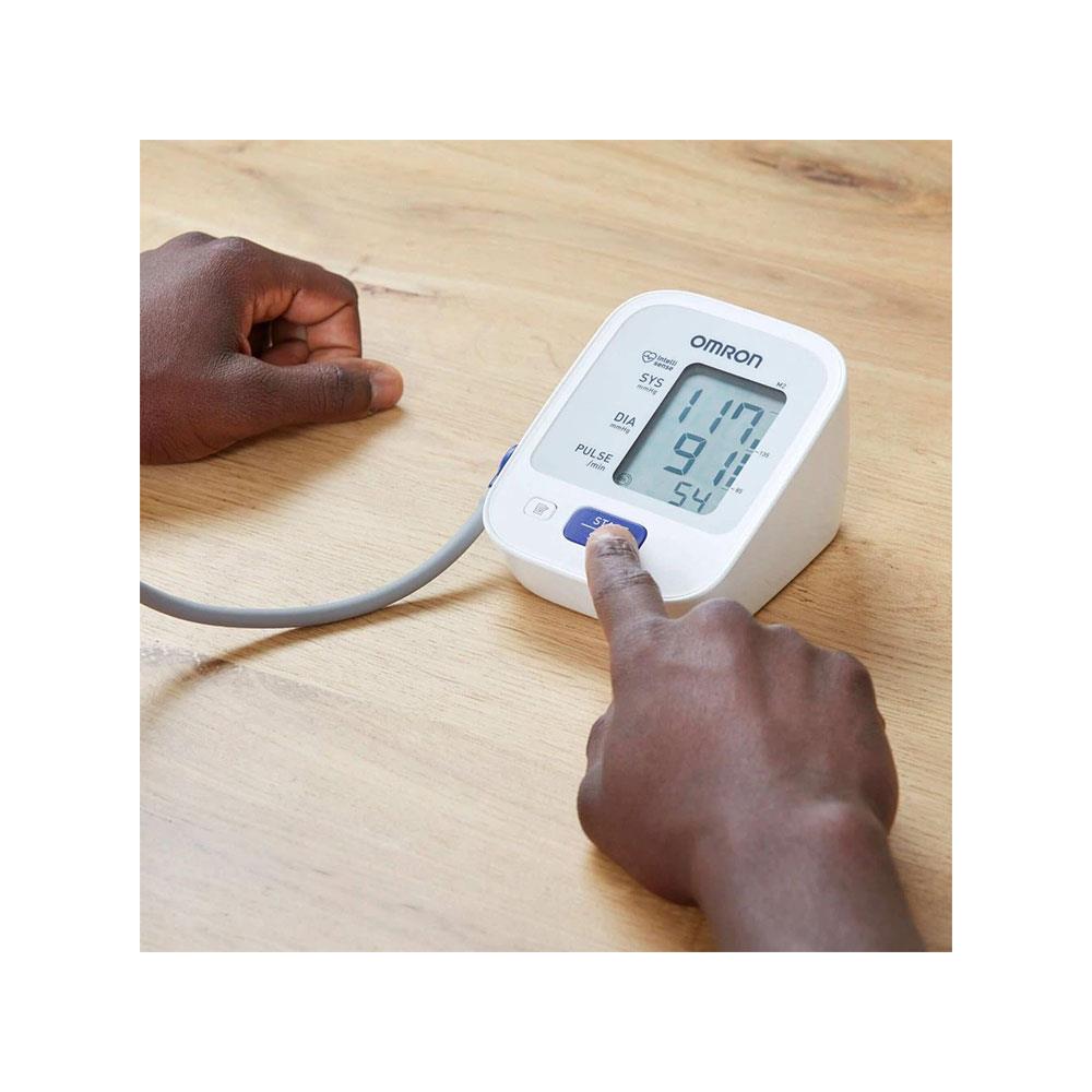 Omron M2 Intellisense Technology Blood Pressure Monitor Easy Cuff 22-42cm - White