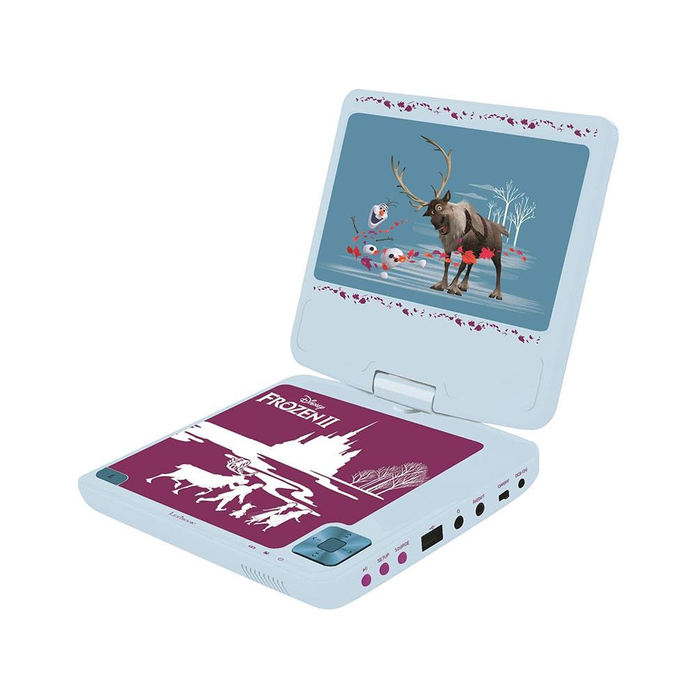 Lexibook Disney Frozen II Portable DVD Player With Car Adaptor And Remote - Multicolour