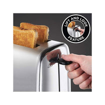 Russell Hobbs Adventure 2 Slice Toaster Stainless Steel 850W - Brushed & Polished