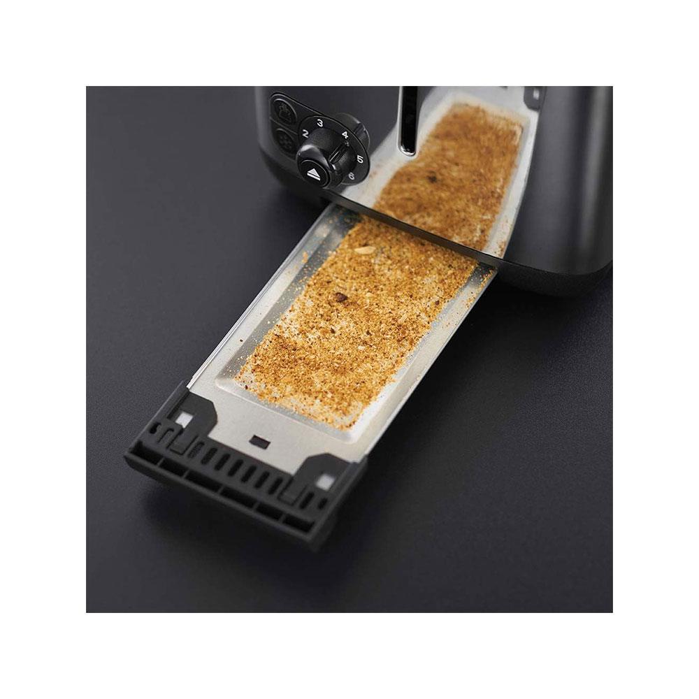 Russell Hobbs Adventure 2 Slice Toaster Stainless Steel 850W - Brushed & Polished