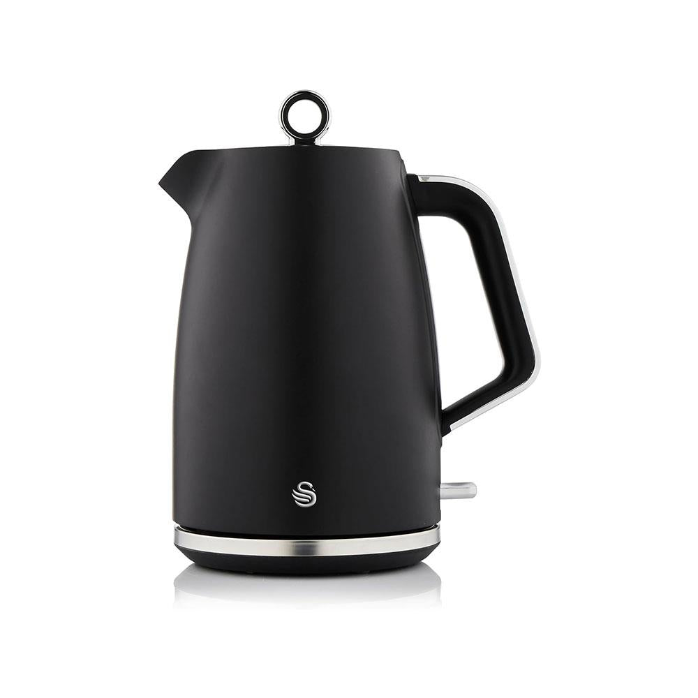 Swan Serenity Electric Jug Kettle 3000W 1.7 Litre - Black