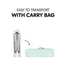 Hauck Dream N Play Plus Travel Cot For Babies & Toddlers With XL Hatch Travel Bag From Birth Up To 15kg - Dusty Mint