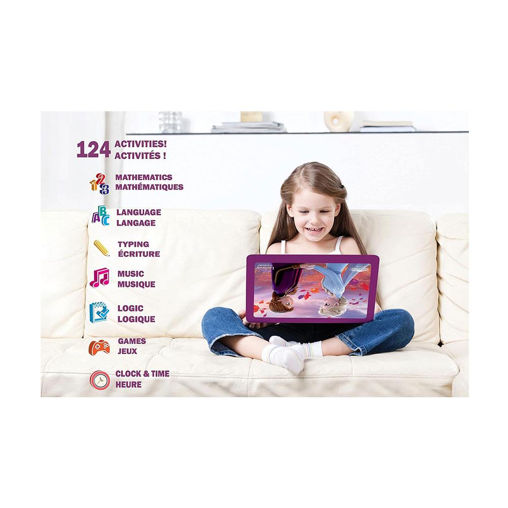 Lexibook Disney Frozen II Bilingual Educational Laptop With 124 Activites - Blue/Purple