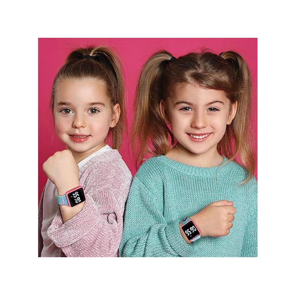 Lexibook Gabby's Dollhouse LED Digital Kids Watch - Multicolour