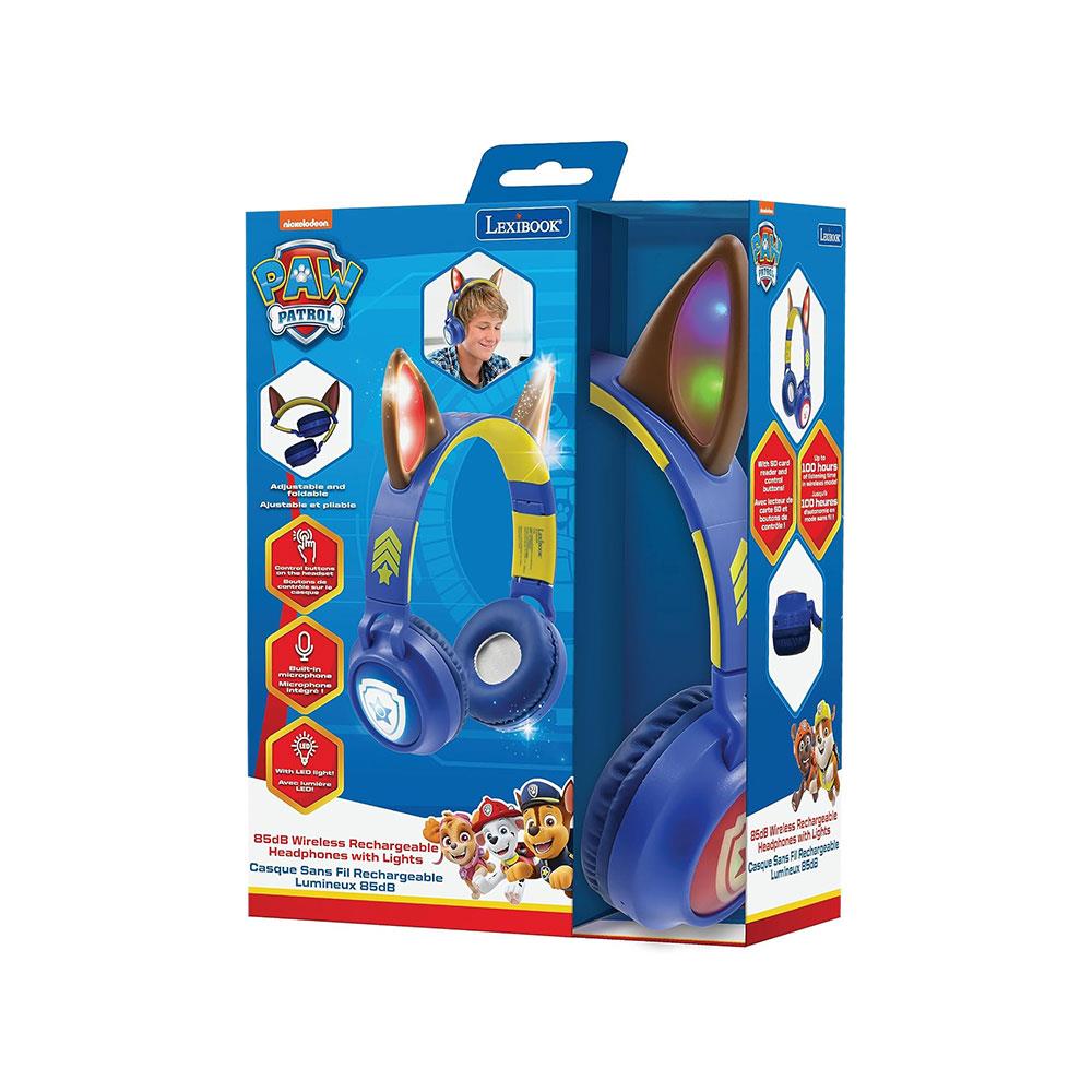 Lexibook Paw Patrol 3D Design Bluetooth Headphones - Blue