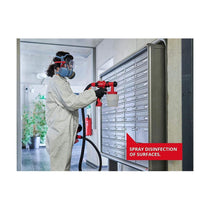 Einhell TC-SY 400 P Electric Paint Sprayer For Fences & Decking 400W 800ml - Black/Red