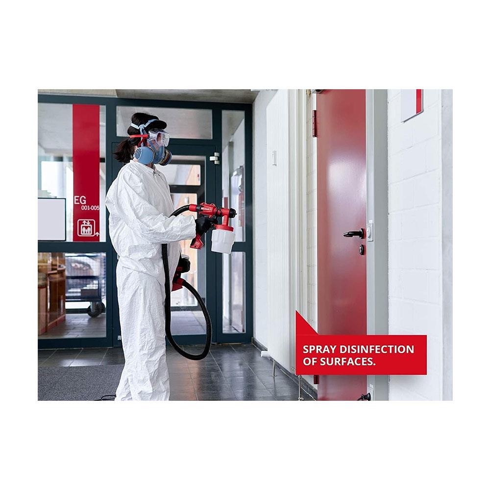Einhell TC-SY 400 P Electric Paint Sprayer For Fences & Decking 400W 800ml - Black/Red