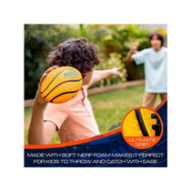 Nerf Spiral Grip Foam American Football For Kids Ball Size 8.5 Inch - Assorted Colour