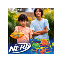 Nerf Spiral Grip Foam American Football For Kids Ball Size 8.5 Inch - Assorted Colour