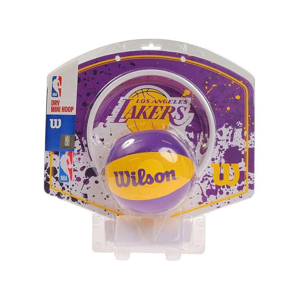 Wilson NBA Team Mini Basketball Hoop - LA Lakers