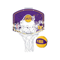 Wilson NBA Team Mini Basketball Hoop - LA Lakers