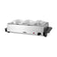 Tower Buffet Server 3 x 1.5 Litre Stainless Steel 200W - Silver