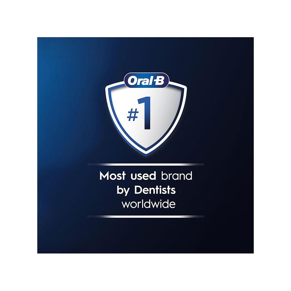 Oral-B Pro 3 3500 Electric Toothbrushes 1 Tooth Brush Head 3 Modes Travel Case - Black