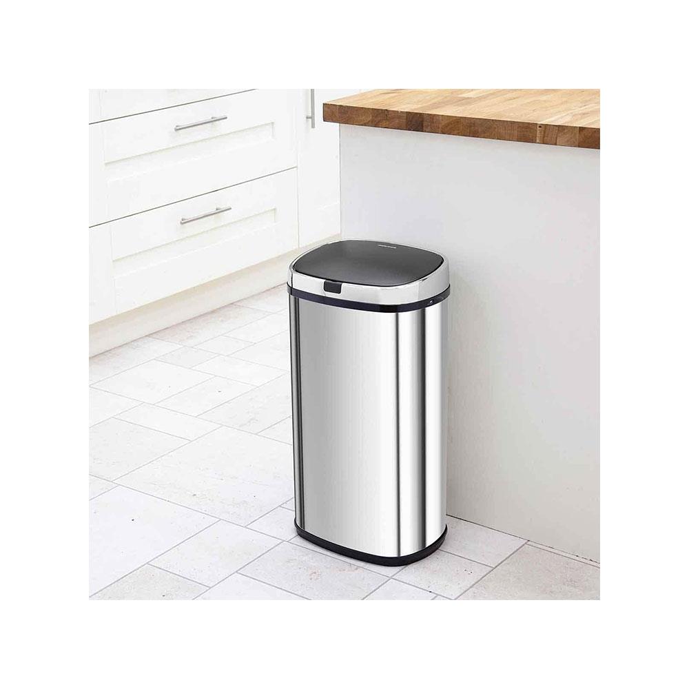 Morphy Richards Chroma Square Sensor Kitchen Bin With Infrared Motion Technology 42 Litre - Stainless Steel Secondary image
