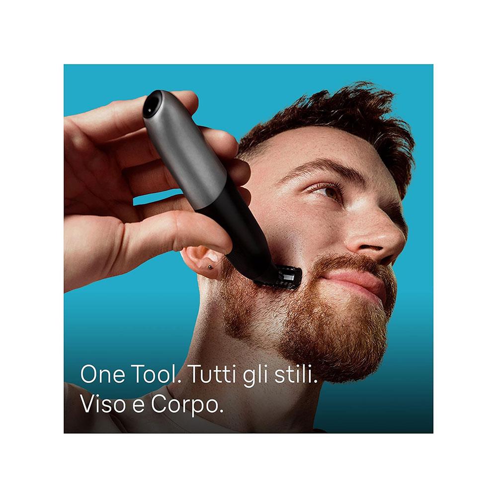 Braun Series X Replacement Blade 4D-Blade With Two-Way Comb & Flex Head - Black