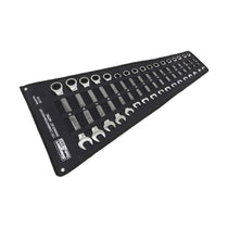 Sealey Ratchet Combination Spanner Set 8 - 32mm - 17 Piece