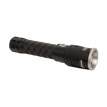 Sealey Rechargeable Aluminium Torch With Adjustable Focus 10W SMD LED - Black