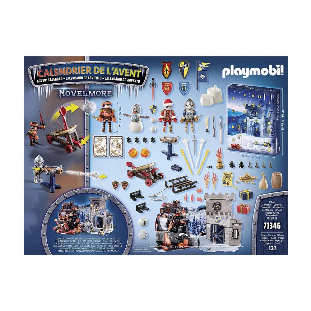 Playmobil Advent Calendar Novelmore Battle In The Snow - Multicolour