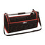 Hilka Tools 20 Inch Tool Caddy Tote Bag Open Carry Case Heavy Duty - Black/Red