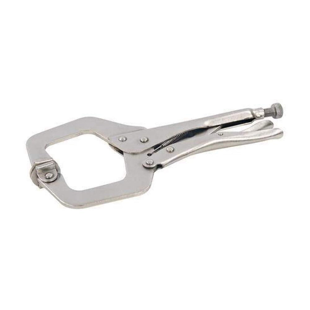Silverline C-Type Welding Clamps 450mm - Silver
