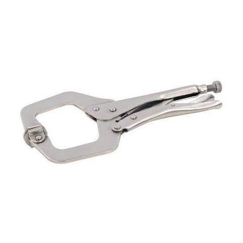 Silverline C-Type Welding Clamps 450mm - Silver - product photo