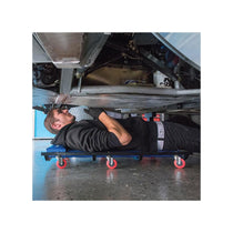 Silverline Mechanics Creeper 6 Wheel Heavy Duty Creeper Under Car Investigation Crawler - Blue/Black