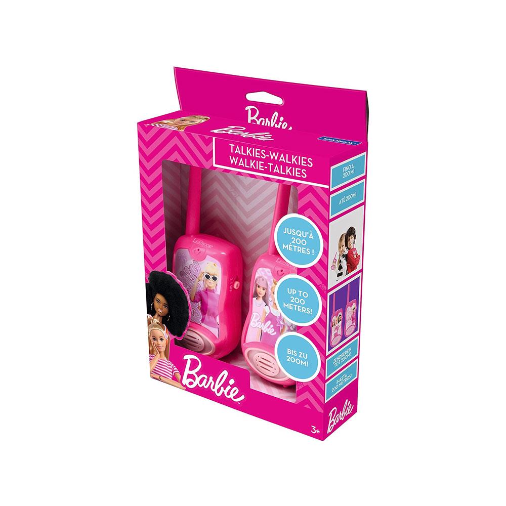 Lexibook Barbie Walkie-Talkies With 120M Transmission Range - Pink