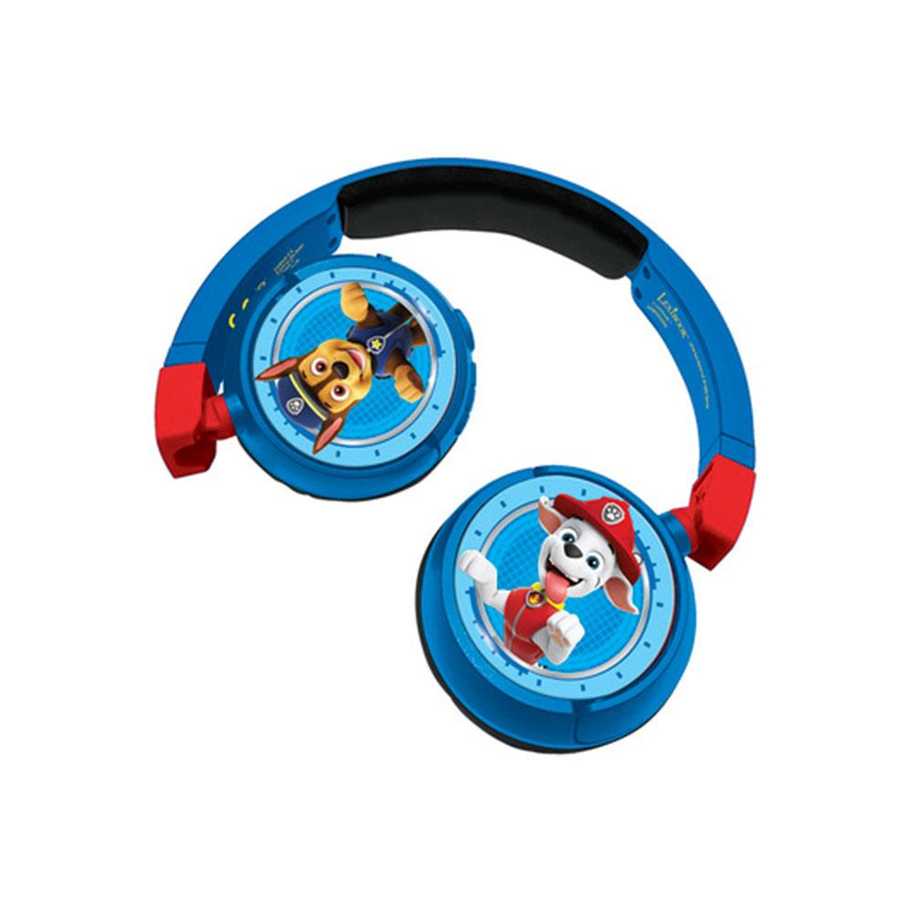 Lexibook Paw Patrol Bluetooth And Wired Foldable Kids Headphones - Multicolour Main image
